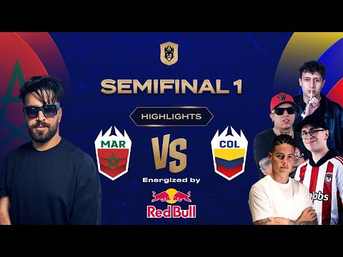 Morocco VS Colombia | HIGHLIGHTS SEMIFINALS (1-2)