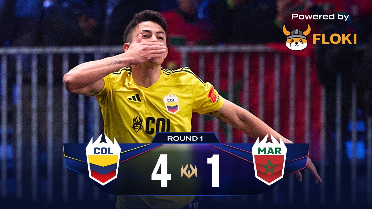 Colombia VS Morocco | Full Match Round 1 Day 2 (4-1)