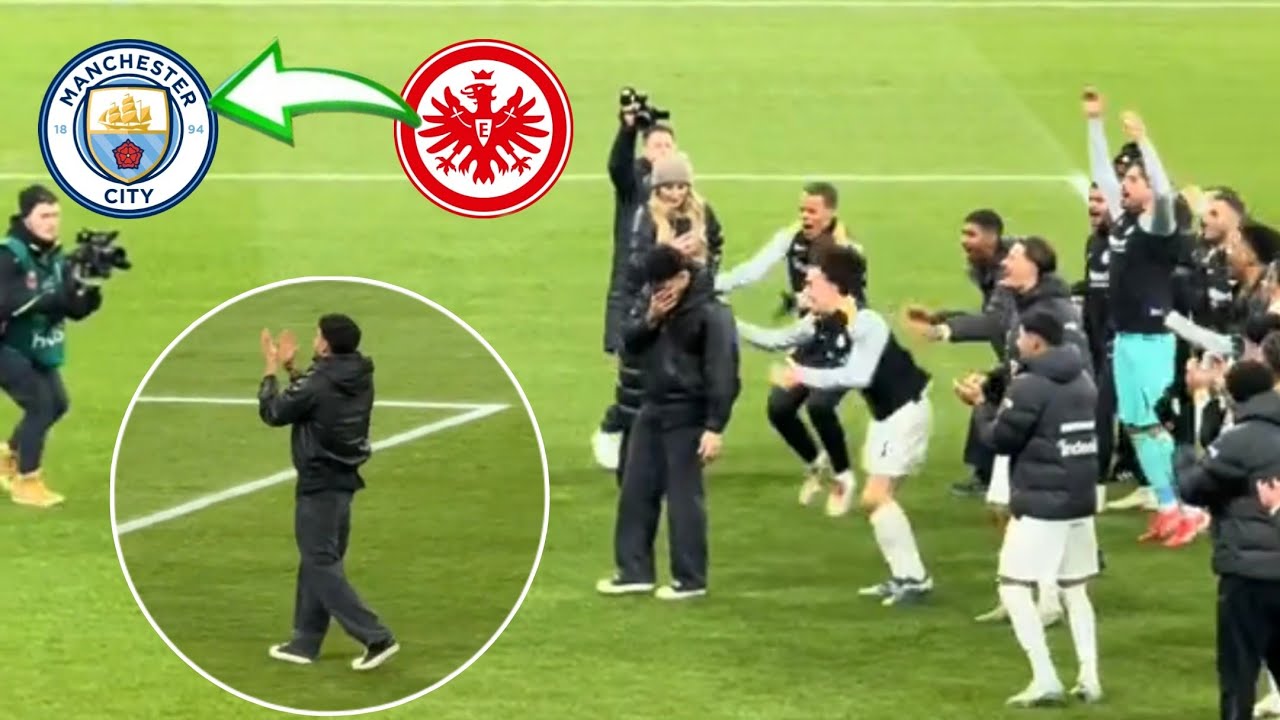 Omar Marmoush Bids Farewell to Frankfurt Fans - Marmoush Welcome to Manchester city 🩵