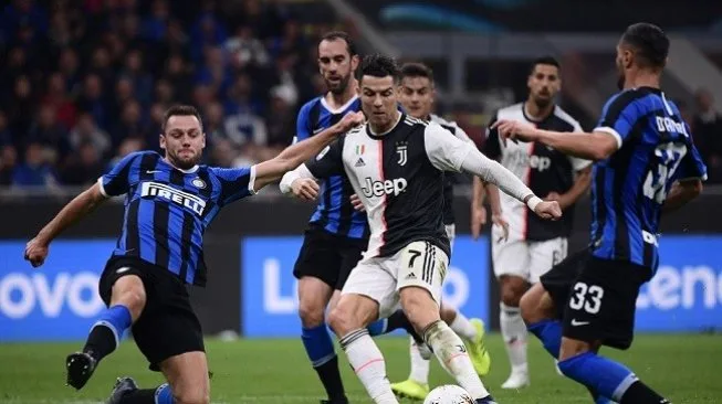 تشكيلة يوفنتوس وإنتر ميلان في الدوري الإيطالي 72954 ronaldo inter milan vs juventus