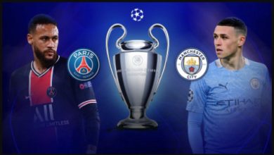 Paris Saint Germain vs Manchester City