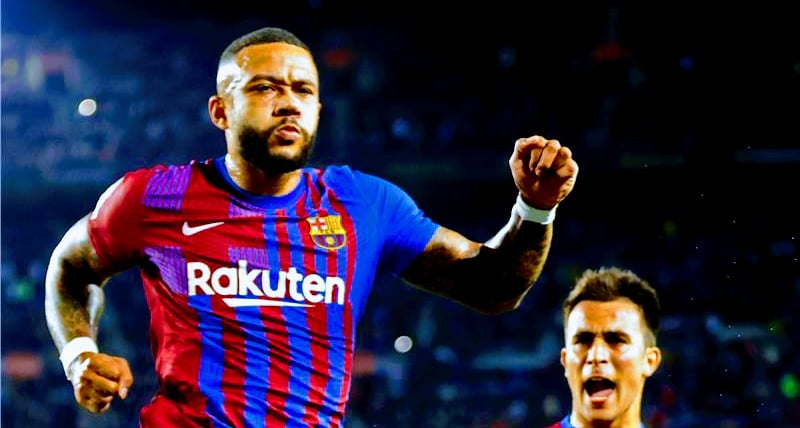 ترتيب هدافي الدوري الاسباني بعد تسجيل ممفيس ديباي على فياريال epa soccer 2021 10 2021 10 17 2021 10 17 09529171 epa2