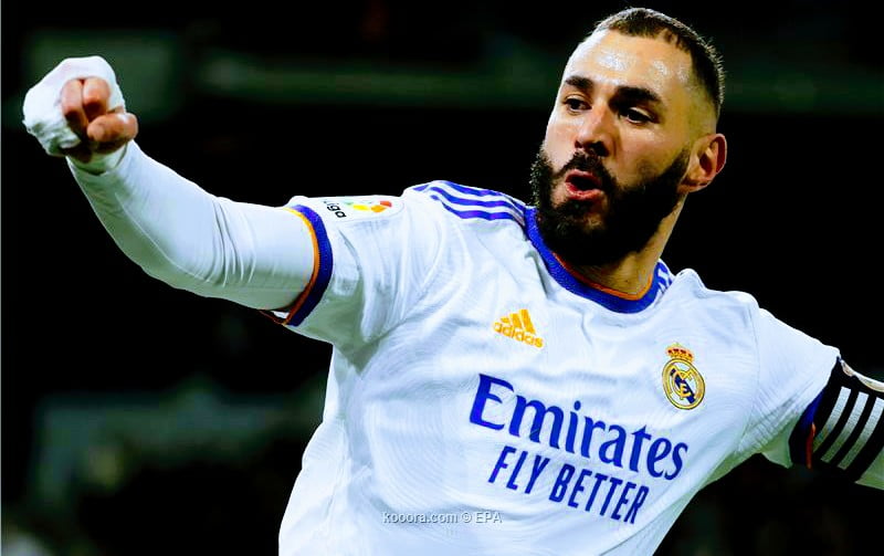 ترتيب هدافي الدوري الاسباني بعد تسجيل بنزيما على إشبيلية epa soccer 2021 11 2021 11 28 2021 11 28 09609926 epa2