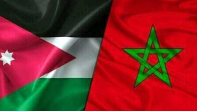 drap maroc jordanie