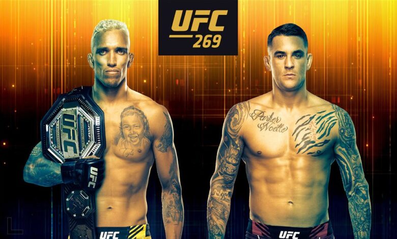 ufc 269 breakdown oliveira vs poirier