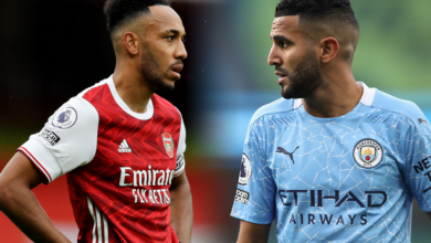 0 Mahrez Auba Man City