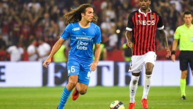 Guendouzi et Rosario Nice Marseille 1154380