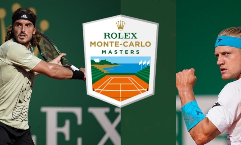 Alejandro Davidovich Fokina vs Stefanos Tsitsipas Monte Carlo Masters 2022 Men