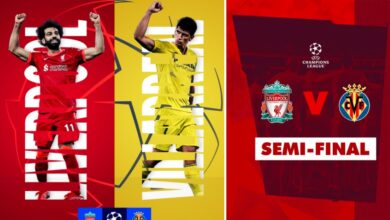 Liverpool Vs Villarreal Semifinal