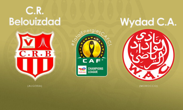 cr belouizdad vs wydad