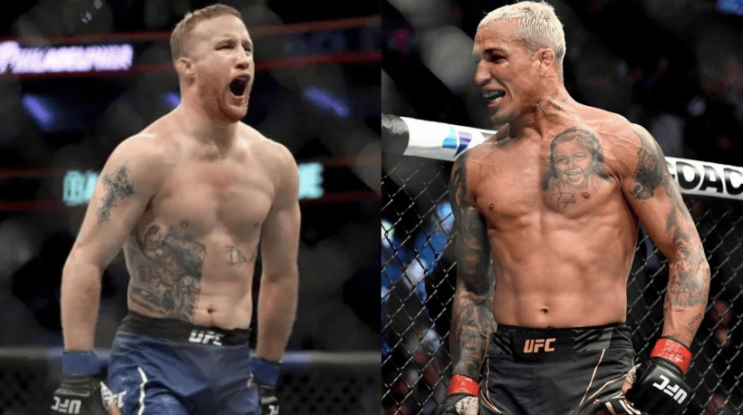 Charles Oliveira vs Justin Gaethje