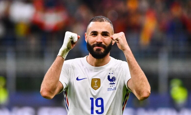 Karim Benzema France Equipe de France Bleus