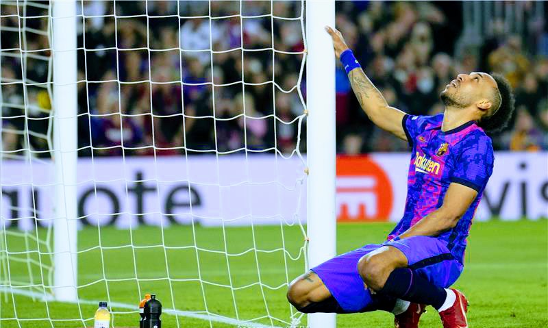 ترتيب هدافي الدوري الاسباني بعد ثنائية اوباميانغ على سيلتا فيغو 1 epa soccer 2022 04 2022 04 14 2022 04 14 09890526 epa2
