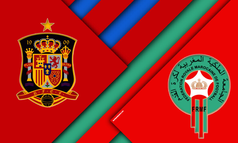 spain vs morocco football game 4k 2018 fifa world cup group b scaled