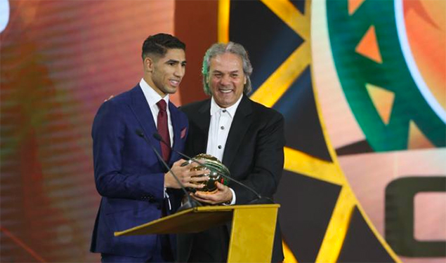 CAF AWARD 2019 ACHRAF HAKIMI