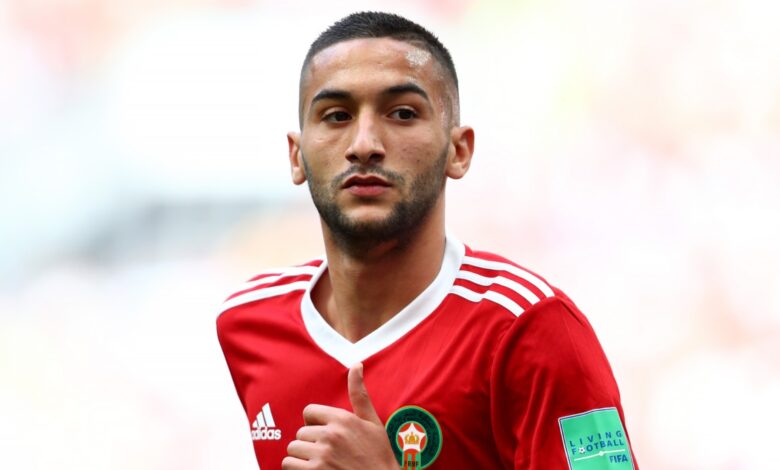 Hakim Ziyech Morocco 2018