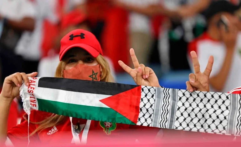 بث مباشر المغرب وفلسطين اليوم فى ربع نهائى كأس العرب