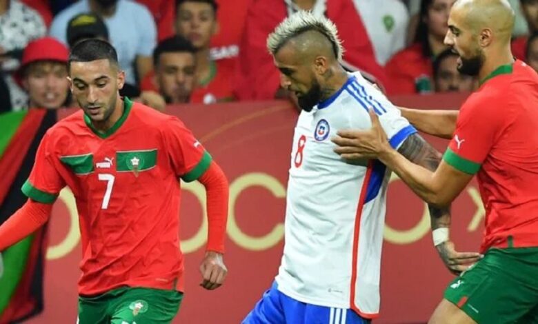 Maroc vs Chli