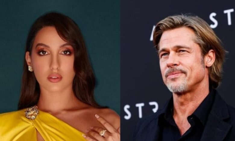 Nora Fatehi Brad Pitt 1665639632758 1665639674893 1665639674893