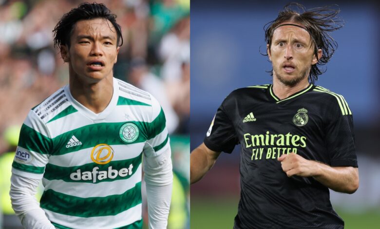 MP hatate celtic vs Modric real madrid