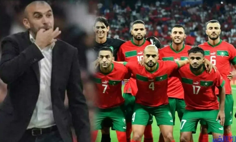 الركراكي يستعد لإجراء 5 تغييرات في تشكيلة المنتخب أمام الباراغواي