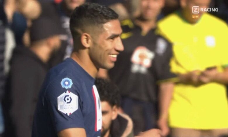 جوووووول أشرف حكيمي ماركا الثالث للPSG ✅🇲🇦🥰