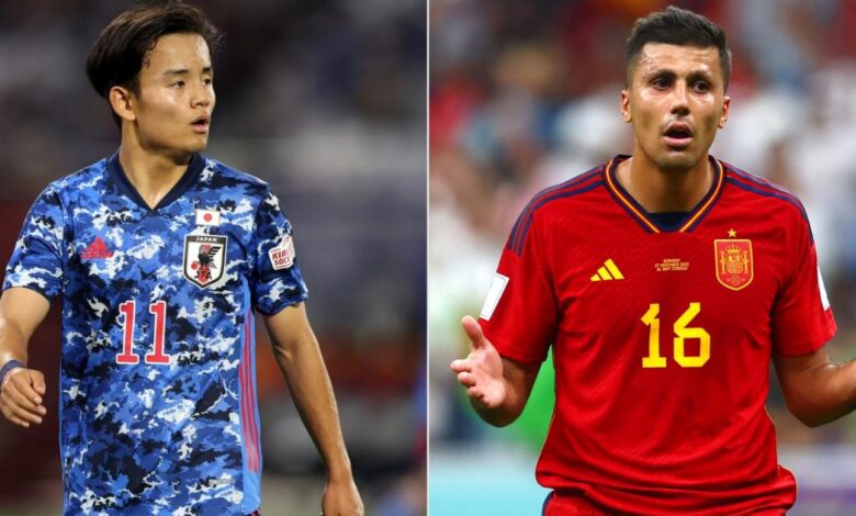 Heure de la Coupe du monde Japon vs Espagne diffusion