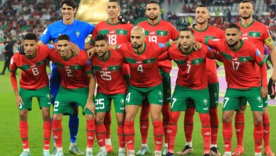 تشكيلة المنتخب المغربي