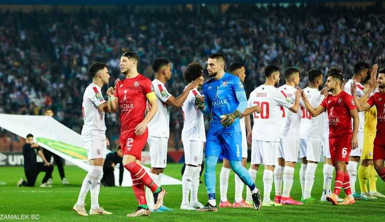 موعد مباراة شباب بلوزداد والزمالك والقنوات الناقلة في دوري ابطال افريقيا