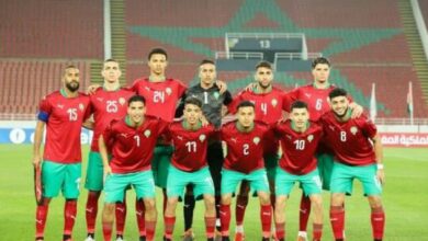 تشكيلة المغرب ضد غانا في كأس إفريقيا تحث 23 سنة