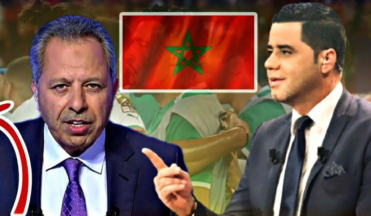 فيديو نوفل العواملة يعيد تربية لخضر بريش بعد تطاوله على المغرب بعد استصغاره بالانجازات الأسود الاطلس - نوفل-العواملة-يعيد-تربية-الاخضر-بريش-ب