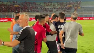 فيديو خناقة في الدوري المصري تنتهي بصفع المصري الشحات للاعب المغربي محمد الشيبي - فيديو-خناقة-في-الدوري-المصري-تنتهي-بصف