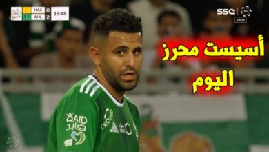 فيديو رياض محرز يفتتح مشواره في الدوري السعودي بأسيست في ليلة فيرمينهو صاحب هاتريك - رياض محرز