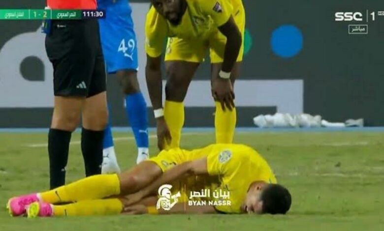 فيديو رونالدو يقود فريقه للتتويج بكأس العرب بثنائية في شباك الهلال ويتعرض لإصابة خطيرة - رونالدو