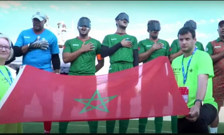 المنتخب المغرب للمكفوفين يفتتح مشواره بكأس العالم بفوز كبير على المكسيك - منتخب المغرب