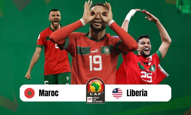 توقيت مباراة المغرب وليبيريا والقنوات الناقلة في تصفيات كأس إفريقيا - المغرب وليبيريا