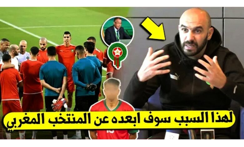 وليد الركراكي يفجرها ويقرر طرد لاعب كبير بالمنتخب المغربي ويستدعي بديله لهذا السبب - وليد الركراكي