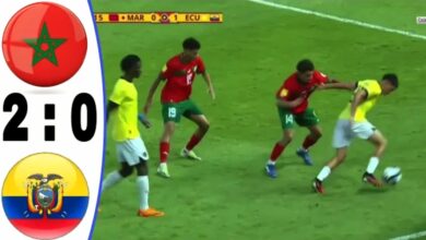 فيديو المنتخب المغربي يسقط امام الإكوادور بثنائية في ثاني مبارياته بمونديال الفتيان