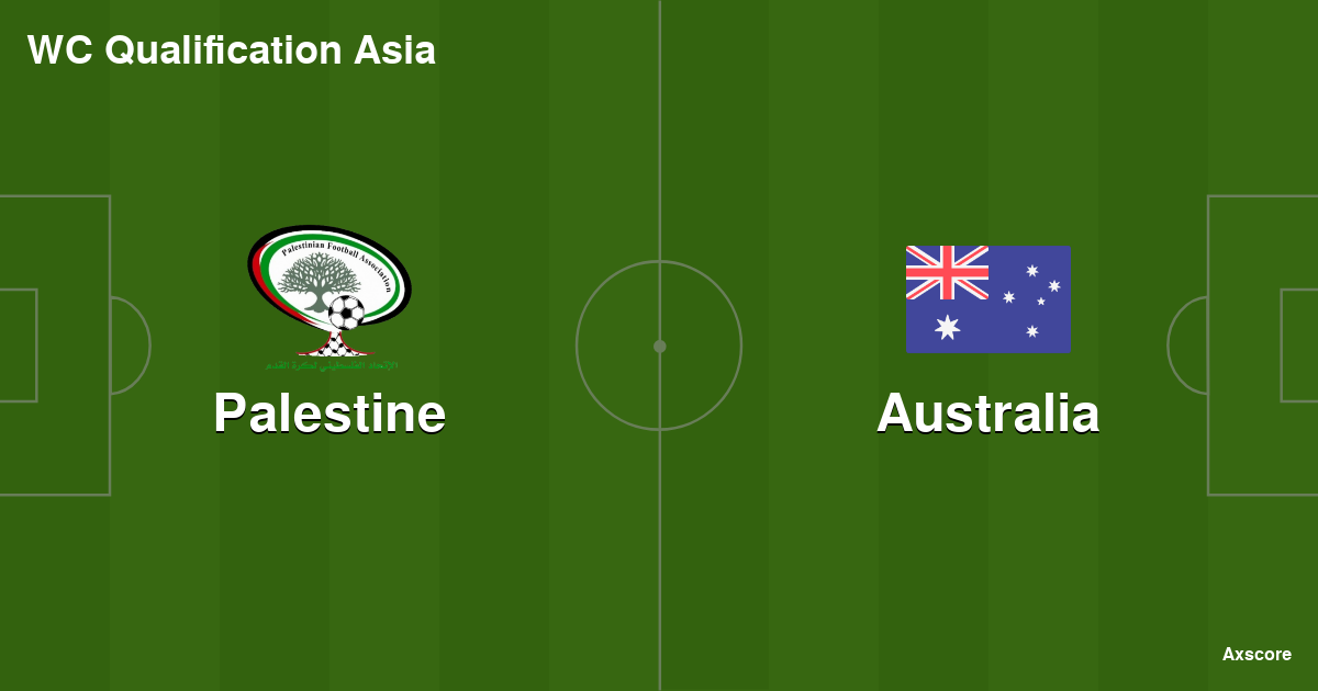 القنوات المفتوحة الناقلة لمباراة فلسطين واستراليا في تصفيات كأس العالم
