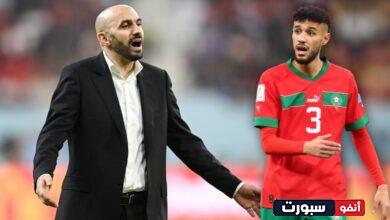 الركراكي يدرس 3 خيارات لتعويض غياب مزراوي في كأس أمم أفريقيا