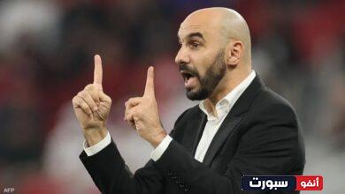 الركراكي يشترط هذا شرط لفوز المنتخب المغربي بكأس أفريقيا