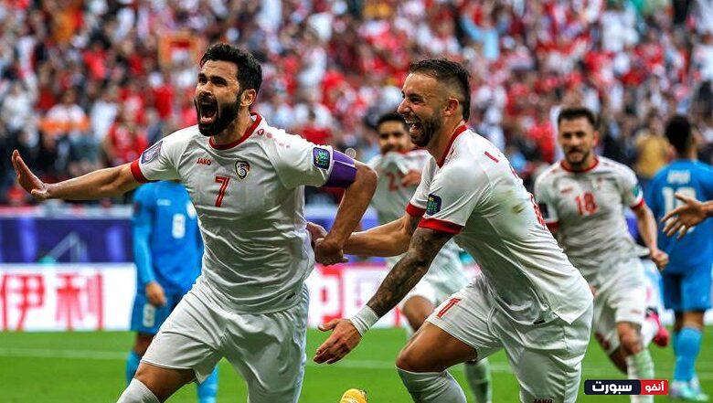 ترتيب مجموعة سوريا في كأس آسيا بعد فوز على منتخب الهند