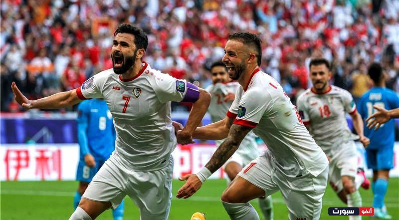 ترتيب مجموعة سوريا في كأس آسيا بعد فوز على منتخب الهند