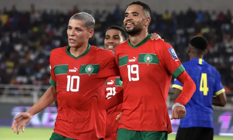 تشكيلة منتخب المغربي أمام تنزانيا