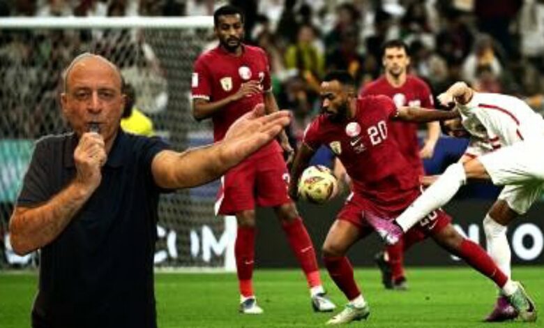 الخبير التحكيمي جمال الشريف يكشف عن تعرض منتخب الأردن لظلم التحكيمي امام قطر في نهائي كأس آسيا - جمال الشريف