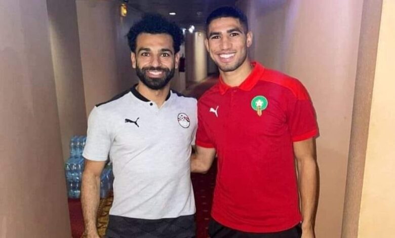 أشرف حكيمي يقترب من مجاوة محمد صلاح في فريق واحد