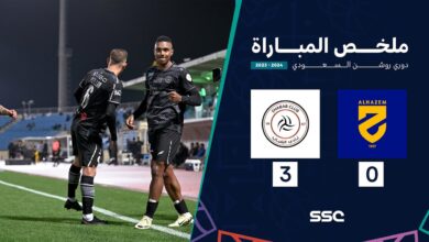 فيديو أهداف مباراة الشباب والحزم 3-0 في دوري روشن السعودي للمحترفين - بث مباشر