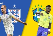 موعد مباراة إنجلترا والبرازيل الودية 2024 والقنوات الناقلة