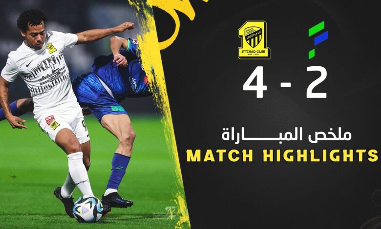 فيديو أهداف مباراة الإتحاد والفتح 4-2 في دوري روشن السعودي - بث مباشر