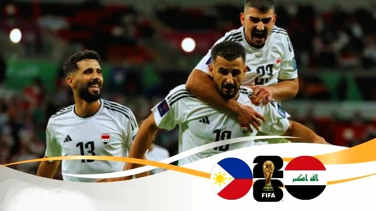 القنوات المفتوحة الناقلة لمباراة العراق والفلبين في تصفيات كأس العالم